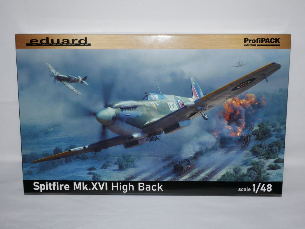Eduard 1:48 Scale Supermarine Spitfire Mk.XVI High Back ProfiPACK Edition - 8286