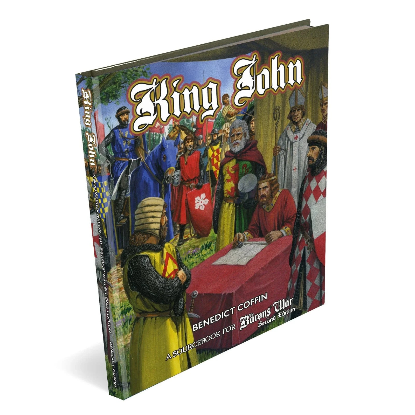 Wargames Atlantic Barons' War 2nd Ed King John Hardcover Sourcebook - WAABW004