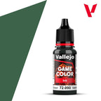Vallejo Game Color Acrylic Inks Black Green 18ml/0.6 fl oz Dropper Bottle 72.090