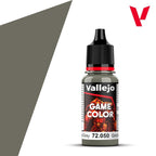 Vallejo Game Color Acrylics Neutral Grey 18ml/0.6 fl oz Dropper Bottle - 72.050