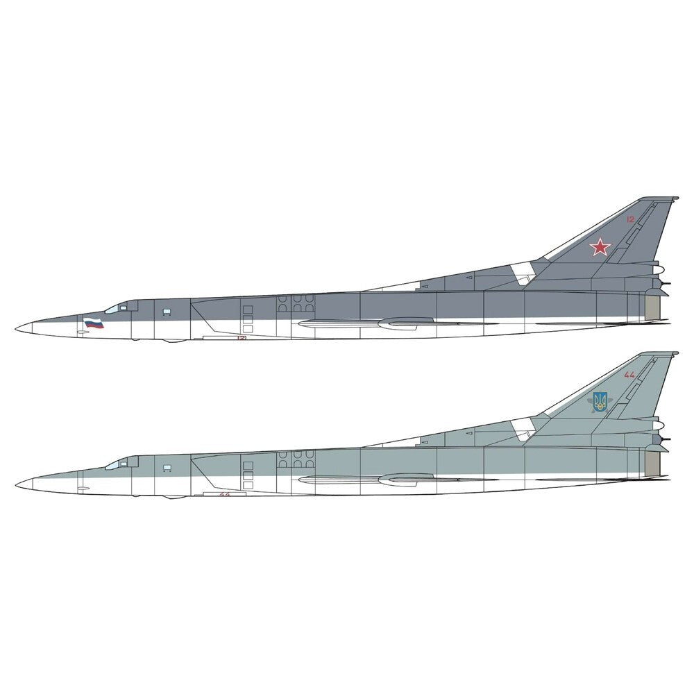 Academy 1:144 Russian Air Force Tupolev TU-22M3 Backfire C Skill Level 4 - 12636