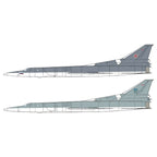Academy 1:144 Russian Air Force Tupolev TU-22M3 Backfire C Skill Level 4 - 12636