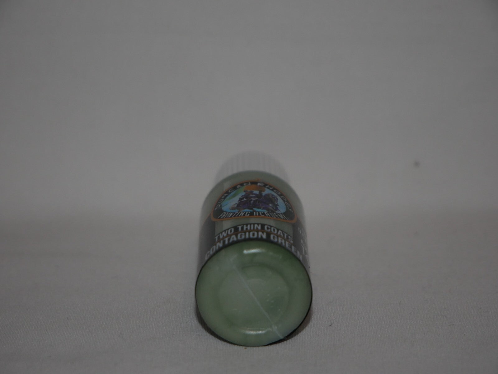 Duncan Rhodes Painting Academy Two Thin Coats Contagion Green 15ml Bottle 10136