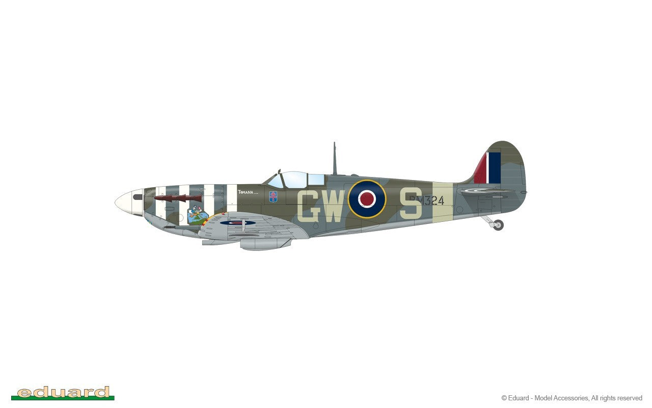 Eduard 1:48 Scale Spitfire Story The Sweep Dual Combo Limited Edition Set 11153