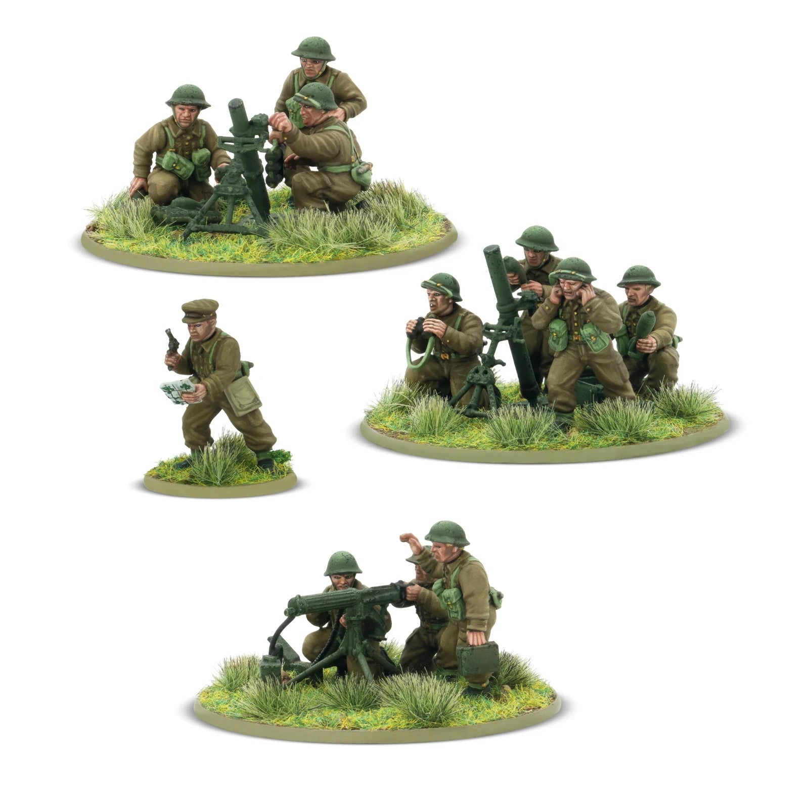 Warlord Games Bolt Action 1:56 Scale (28mm) For King & Country British & Canadian Starter Army Set - 402011030