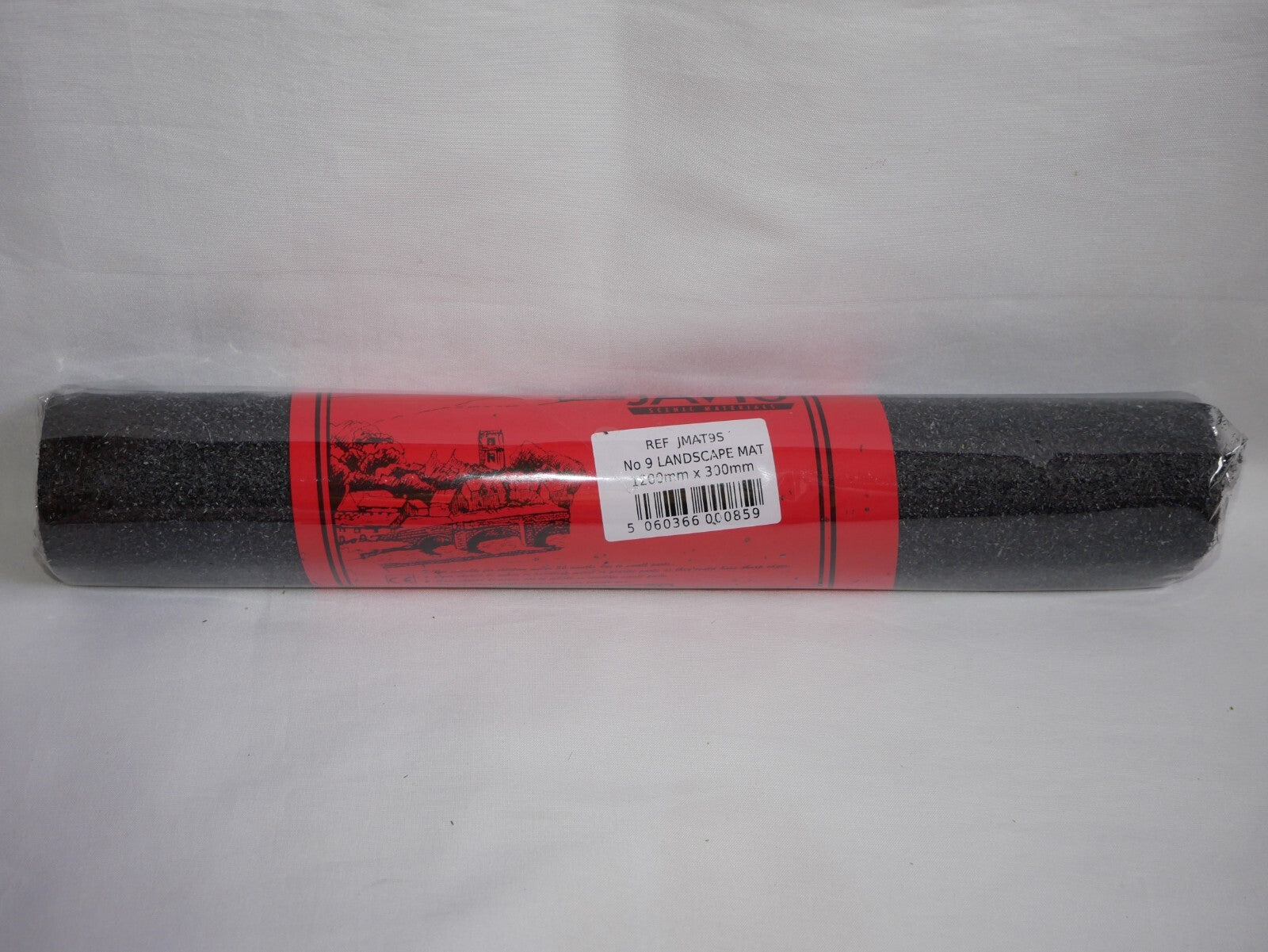 Javis scenics "OO/HO" No 9 Black Tarmac Landscape Mat 1200mm x 300mm JMAT9S