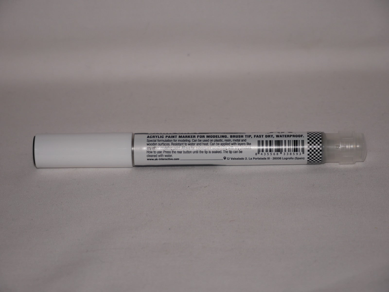 AK Interactive Acrylic Paint Playmarkers For Tabletop Games Dark Grey - AKM006
