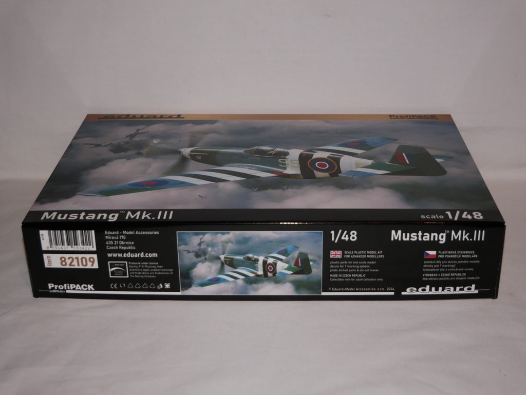 Eduard 1:48 Scale North American Mustang Mk.III ProfiPACK Edition Kit - 82109