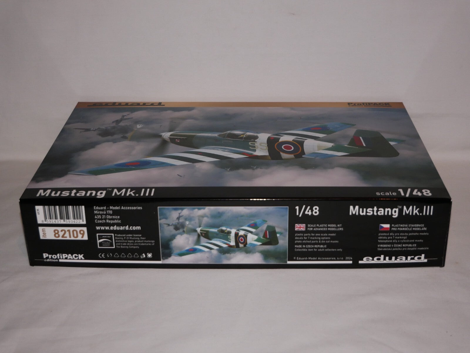Eduard 1:48 Scale North American Mustang Mk.III ProfiPACK Edition Kit - 82109