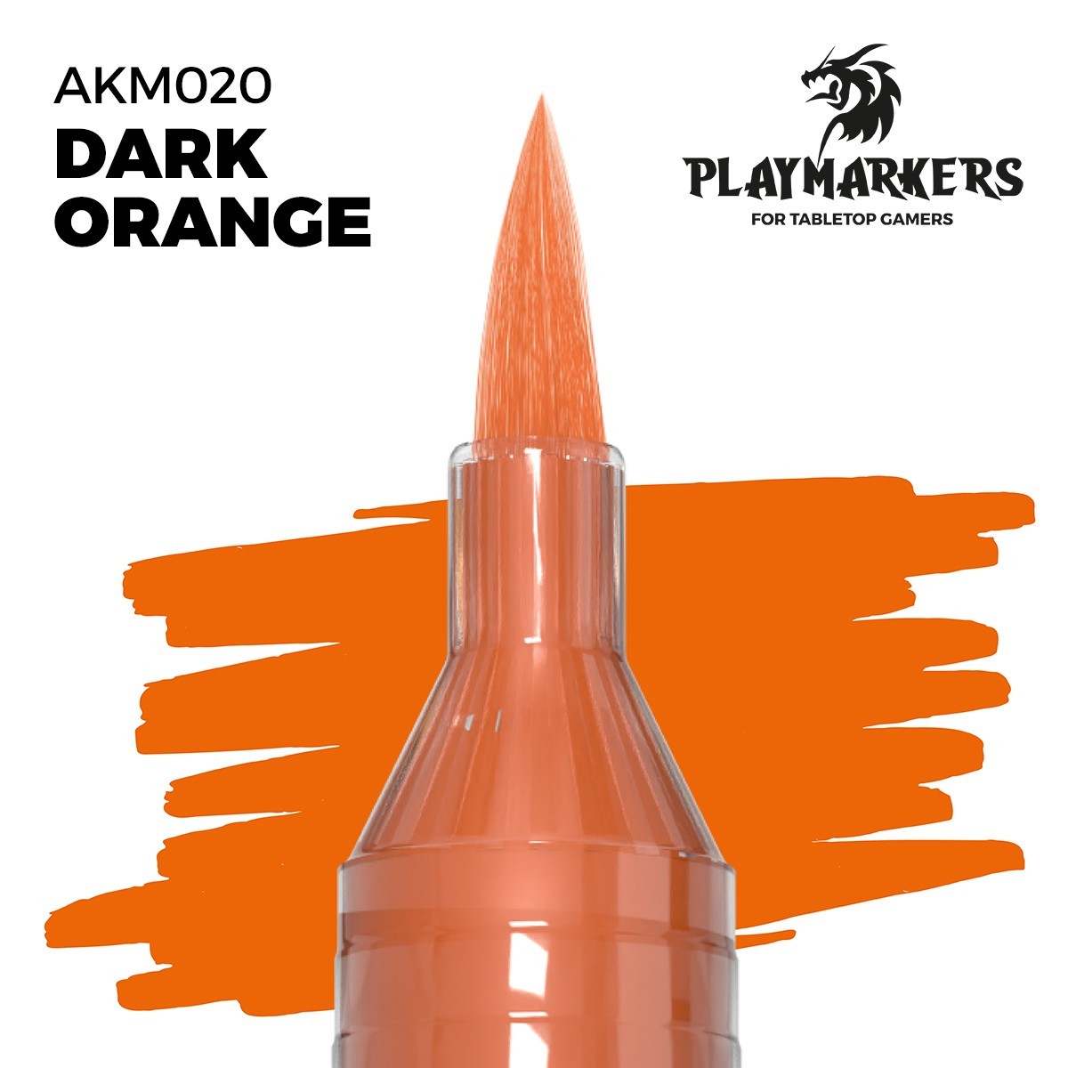 AK Interactive Acrylic Paint Playmarkers For Tabletop Games Light Orange AKM020