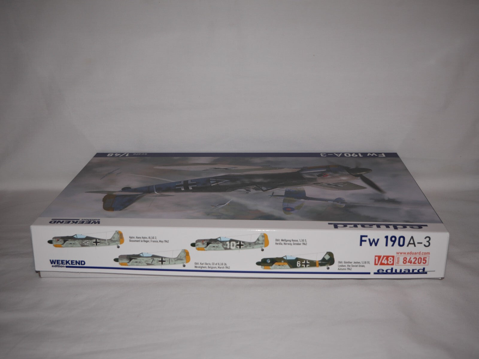 Eduard 1:48 Scale Focke-Wulf Fw 190A-3 Weekend Edition Model Plastic Kit- 84205