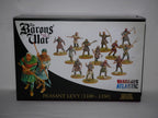 Wargames Atlantic The Barons' War 28mm Peasant Leavy (1100 - 1350) - WAAAC003
