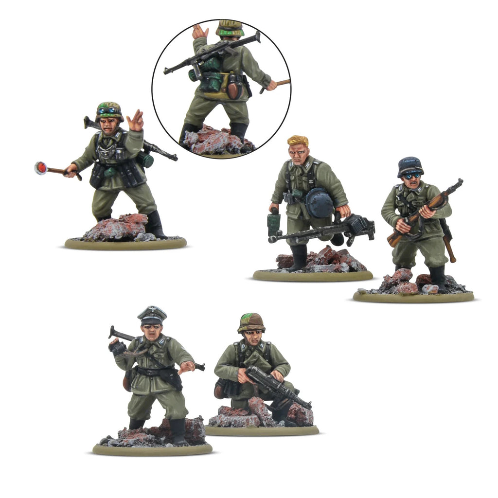 Warlord Games Bolt Action 1:56 WWII German Veteran Infantry Platoon - 402013103