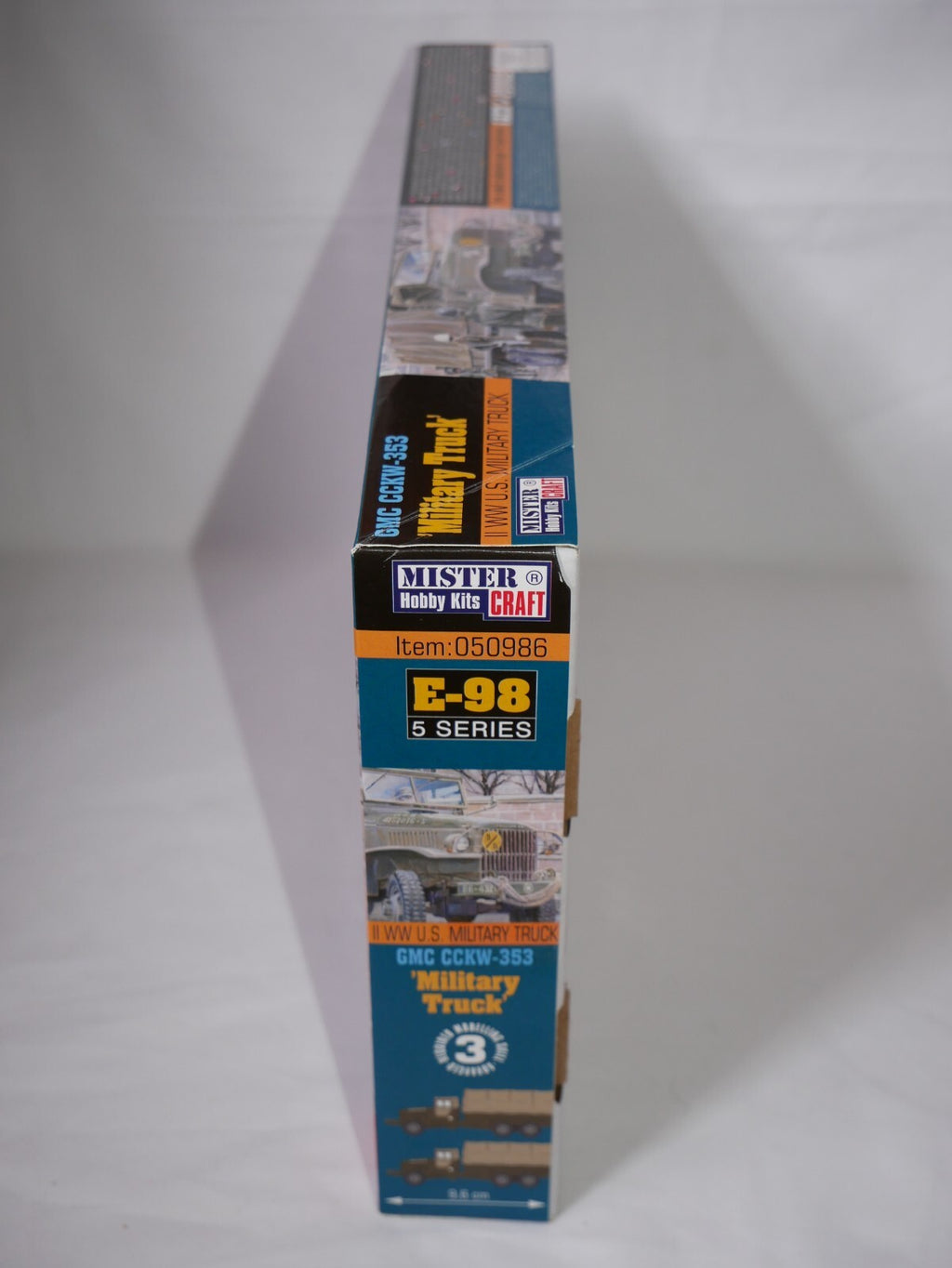MisterCraft Hobby Kits 1:72 Scale (E-98) GMC CCKW-353 'Military Truck' - 050986