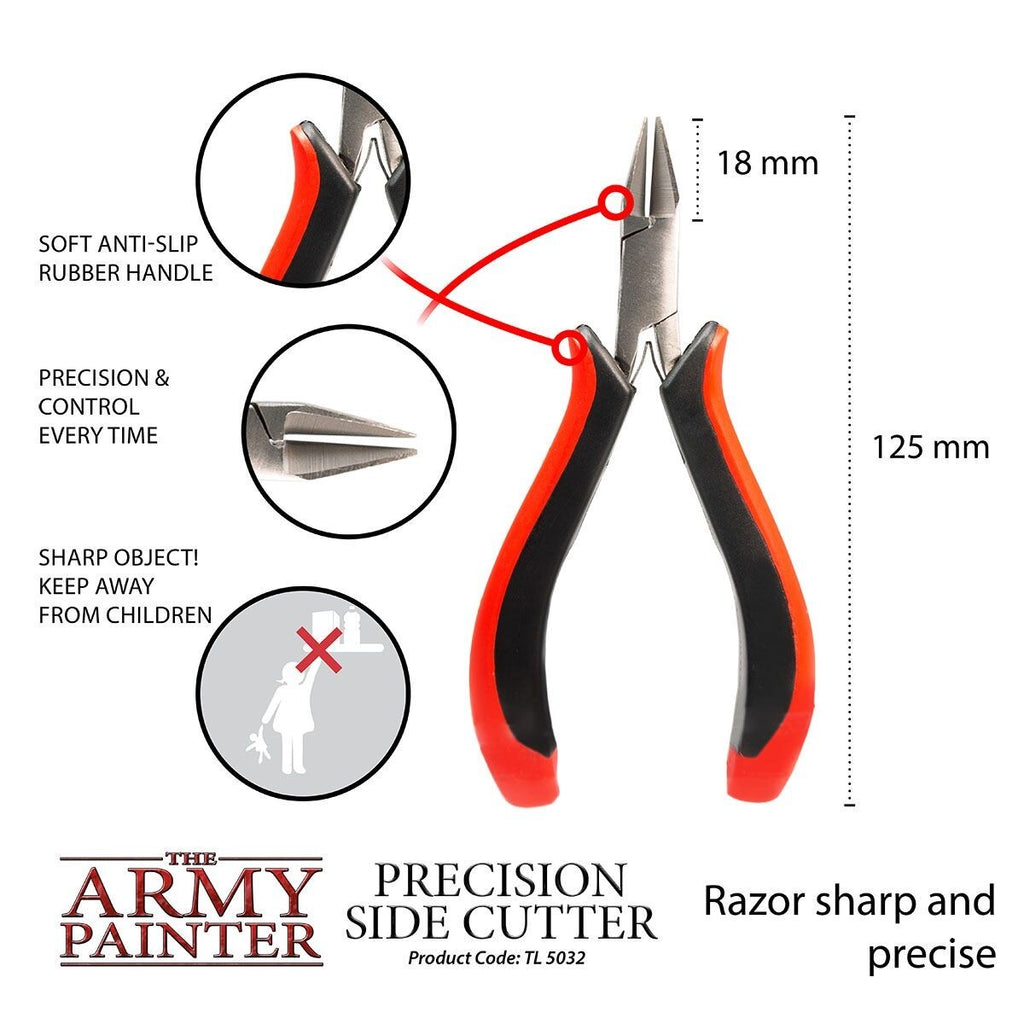 The Army Painter Precision Side Cutter (For Metal & Resin Miniatures) TL5032