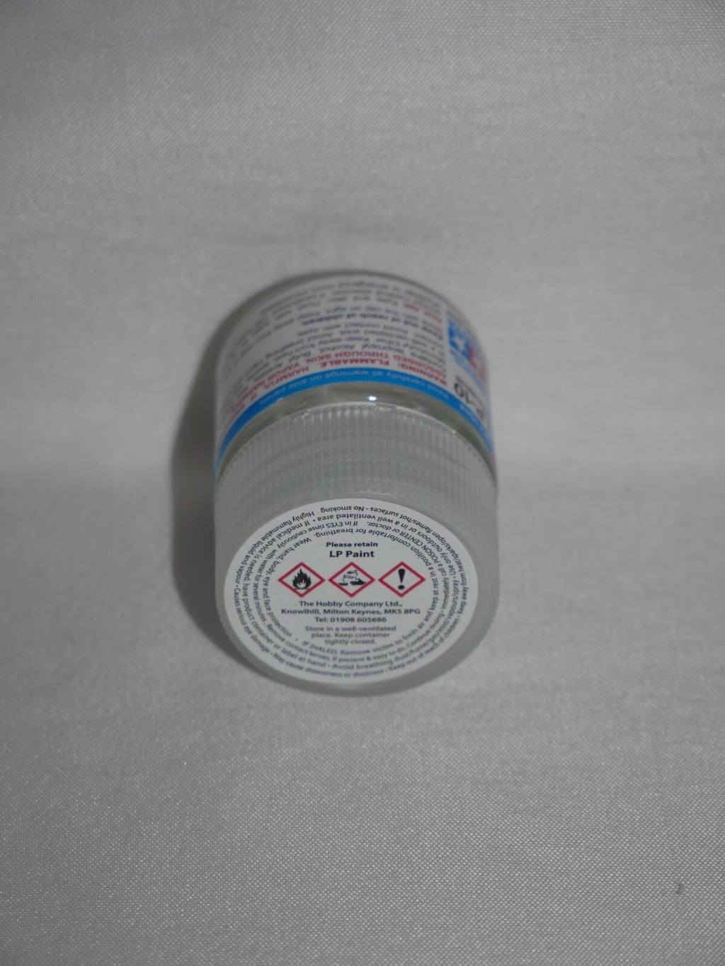 Tamiya Color Modeling Paint LP-10 Lacquer Thinner & Cleaner 10ml Glass Jar 82110