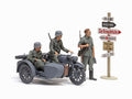 Tamiya 1:35 Military Miniature Series No.384 KS600 Motorcycle & Sidecar  - 35384