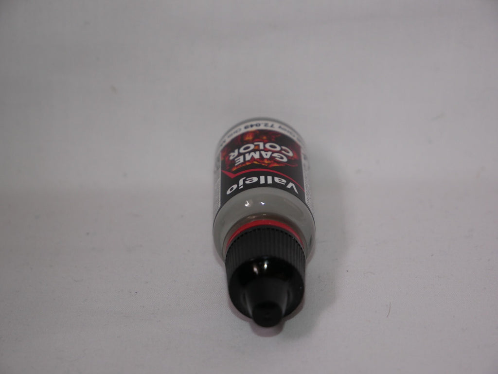 Vallejo Game Color Acrylics Stonewall Grey 18ml/0.6 fl oz Dropper Bottle 72.049