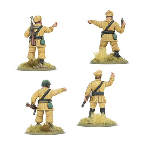Bolt Action 1:56 Scale WWII Italian Paracadutisti Platoon Commanders - 403205802