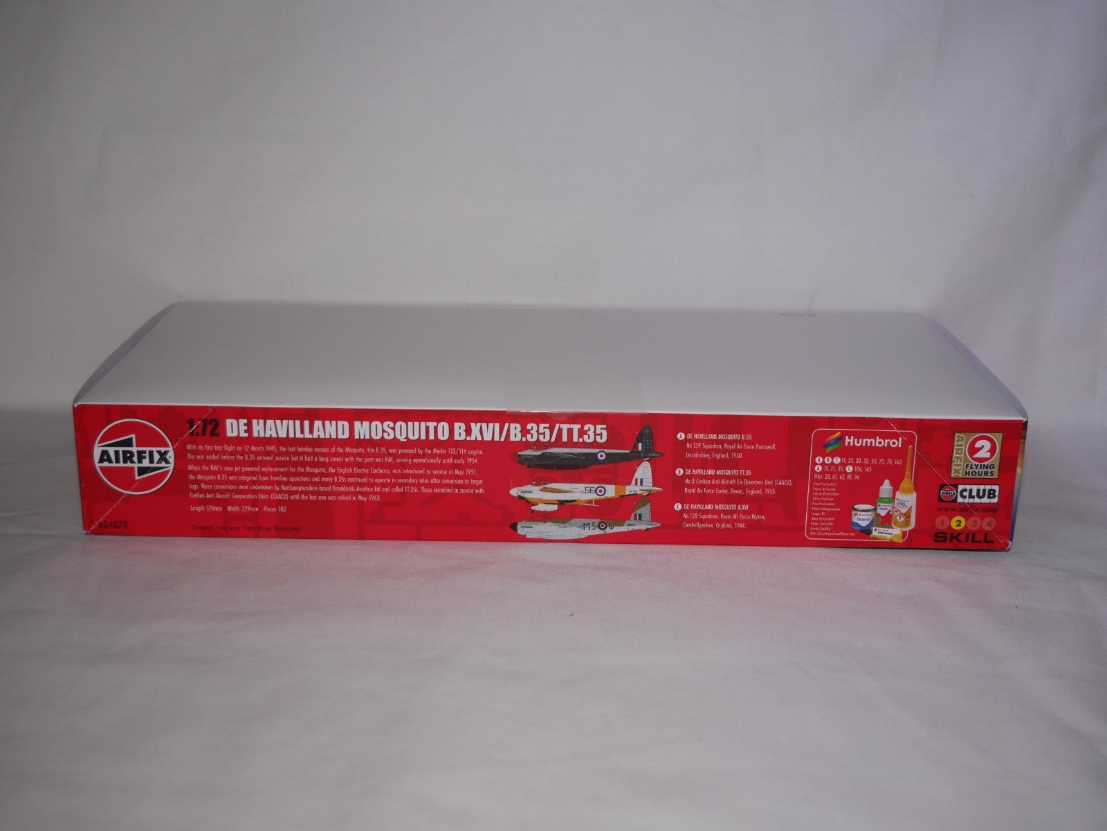 Airfix 1:72 Scale De Havilland Mosquito B.XVI/B.35/TT.35 Skill Level 2 - A04070