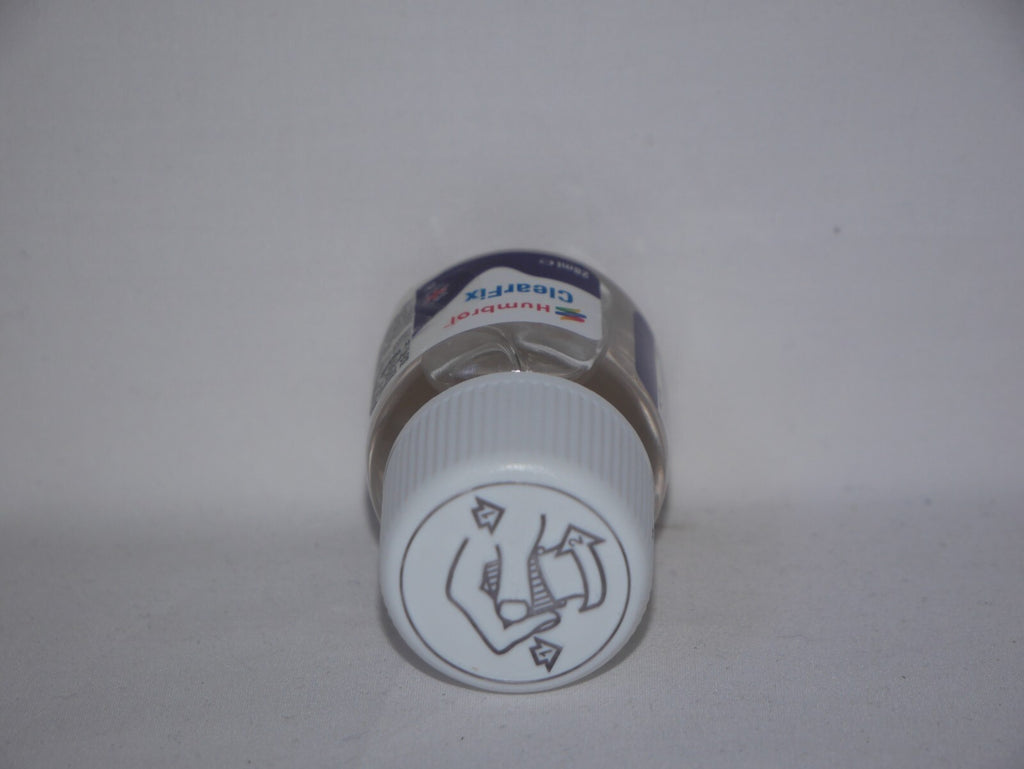 Humbrol Clearfix Solvent Based Glue For Plastic Models 28ml Glass Bottle AC5708