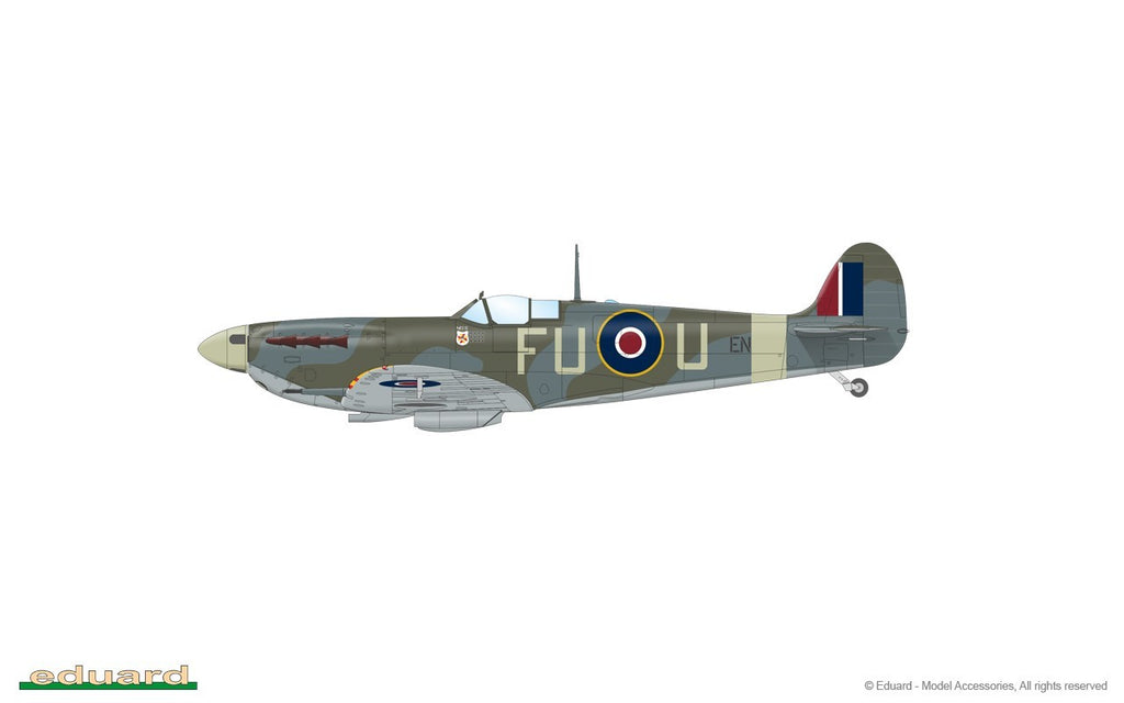 Eduard 1:48 Scale Spitfire Story The Sweep Dual Combo Limited Edition Set 11153