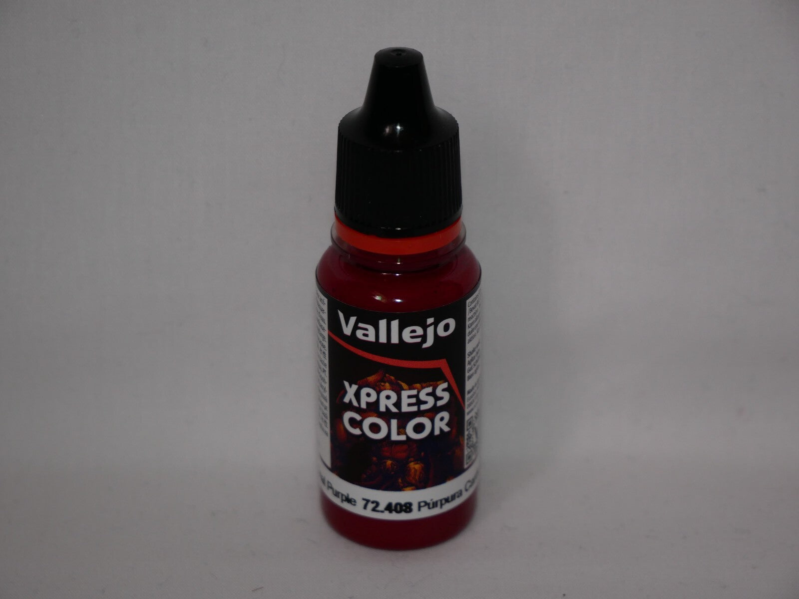 Vallejo Xpress Color Acrylic Range Cardinal Purple 18ml Dropper Bottle - 72.408