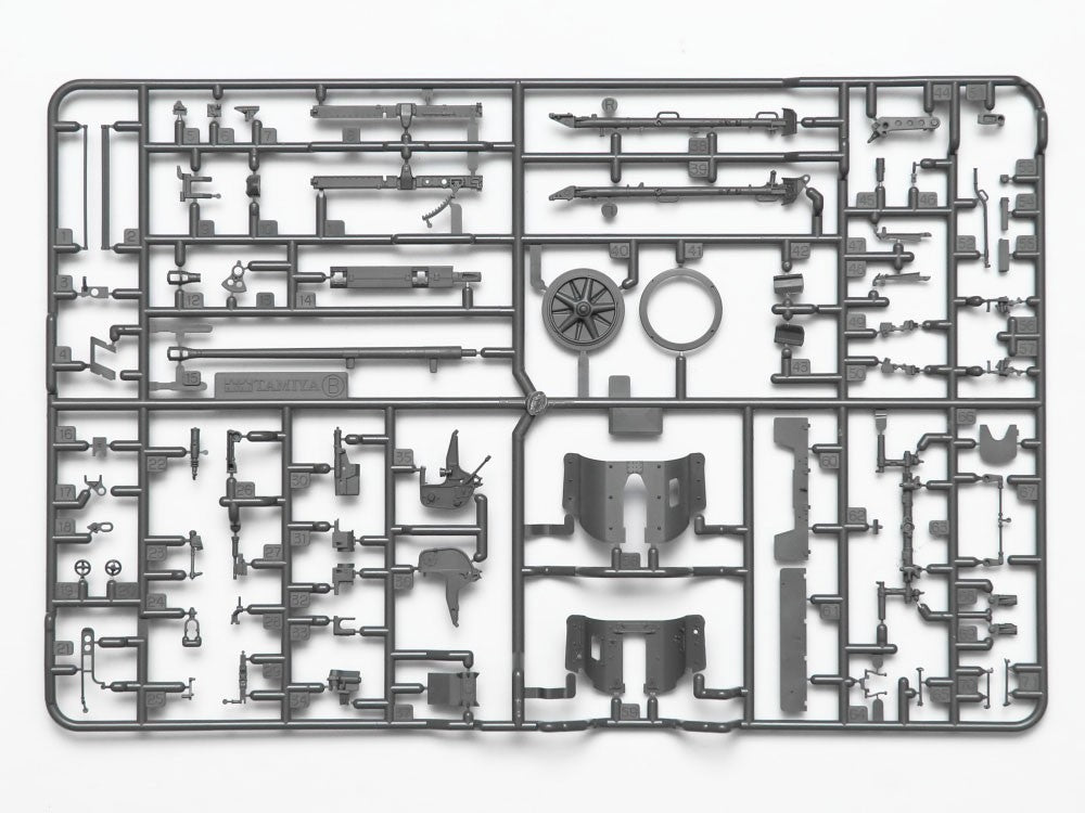 Tamiya 1:35 Scale WWII German 5cm Anti-Tank Gun (Pack38) Plastic Model Kit 35392