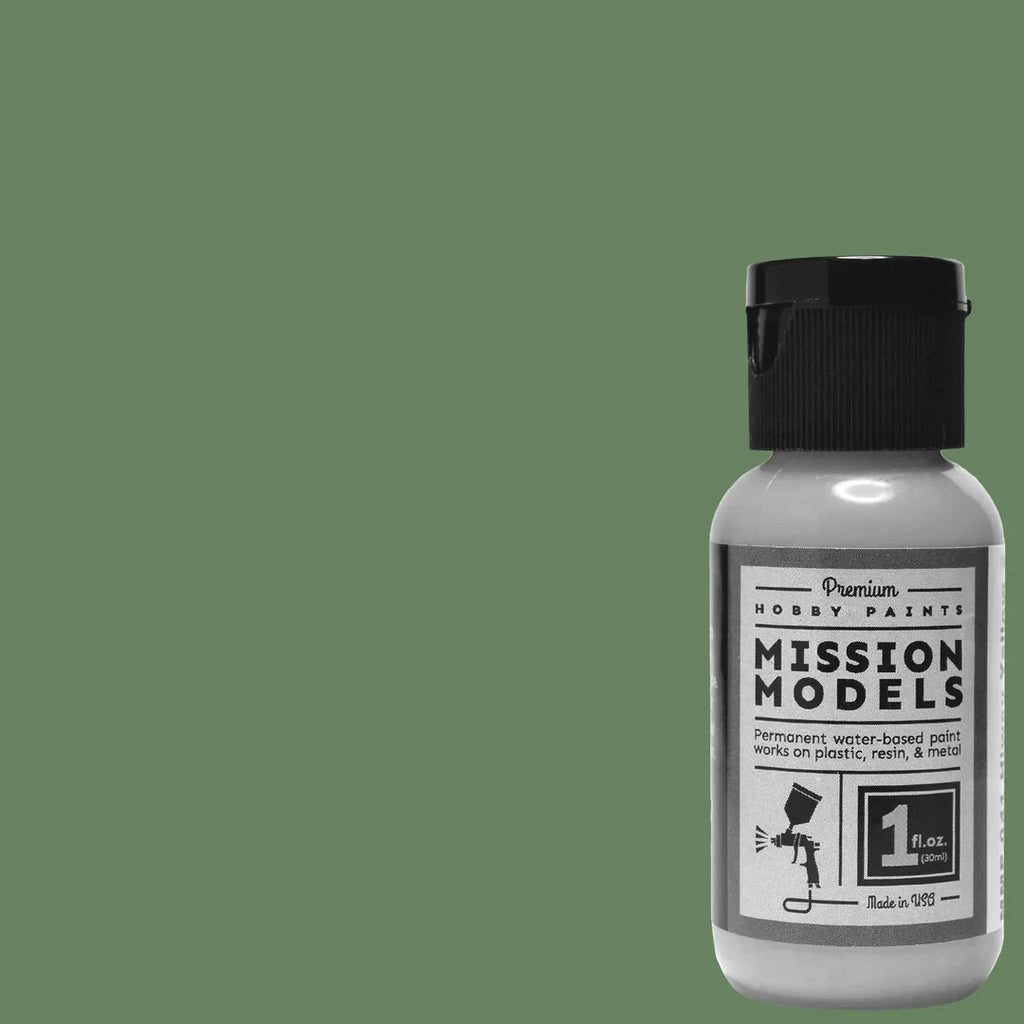 Mission Models Premium Hobby Paints Resedagrun RAL 6011 30ml Bottle (MMP - 018)