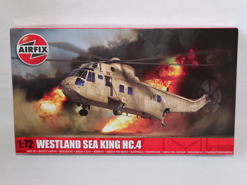 Airfix 1:72 Scale Westland Sea King HC.4 Helicopter Kit Skill Level 1 - A04056A