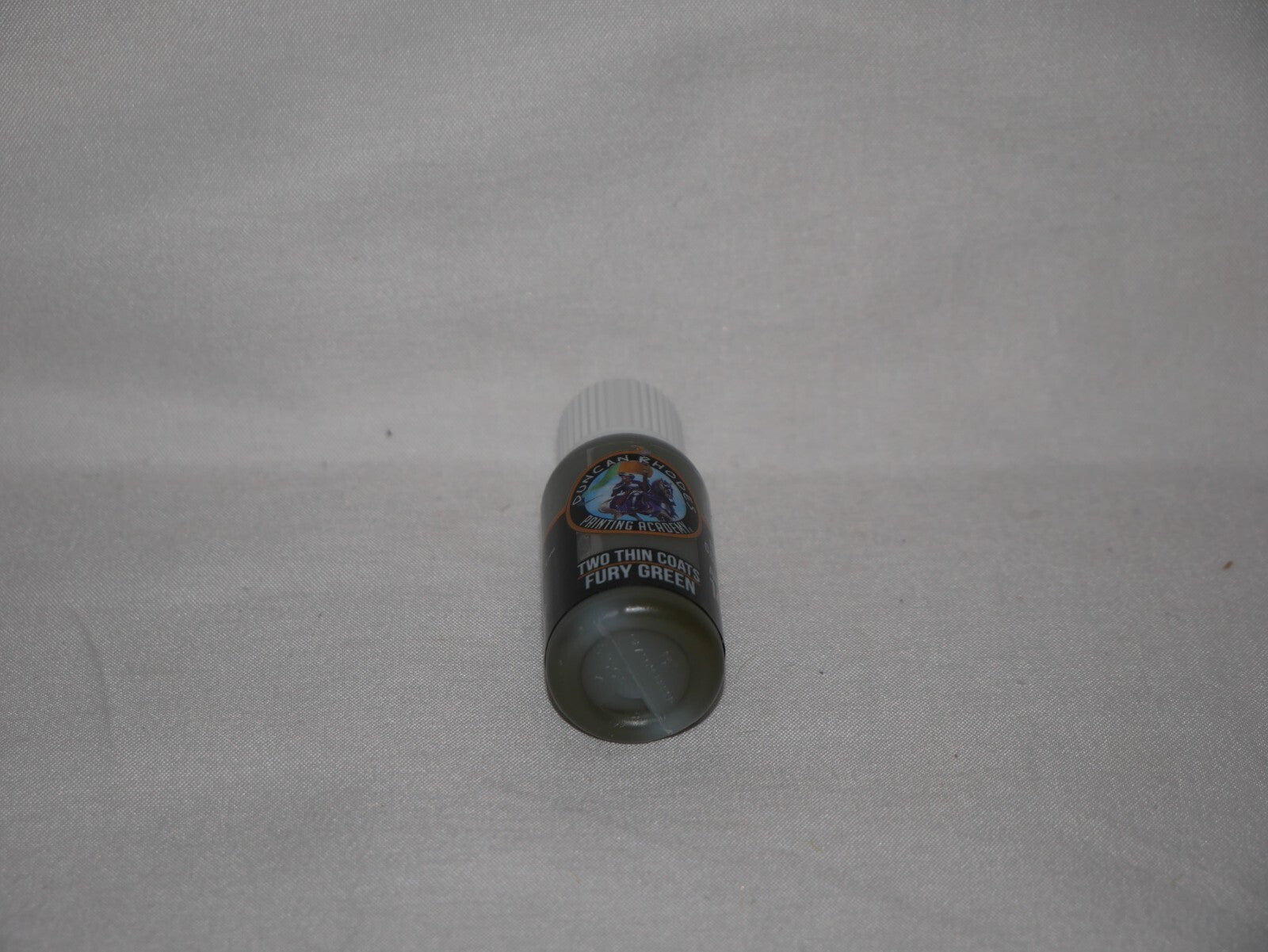 Duncan Rhodes Painting Academy 'Two Thin Coats' Fury Green 15ml Bottle - 10079