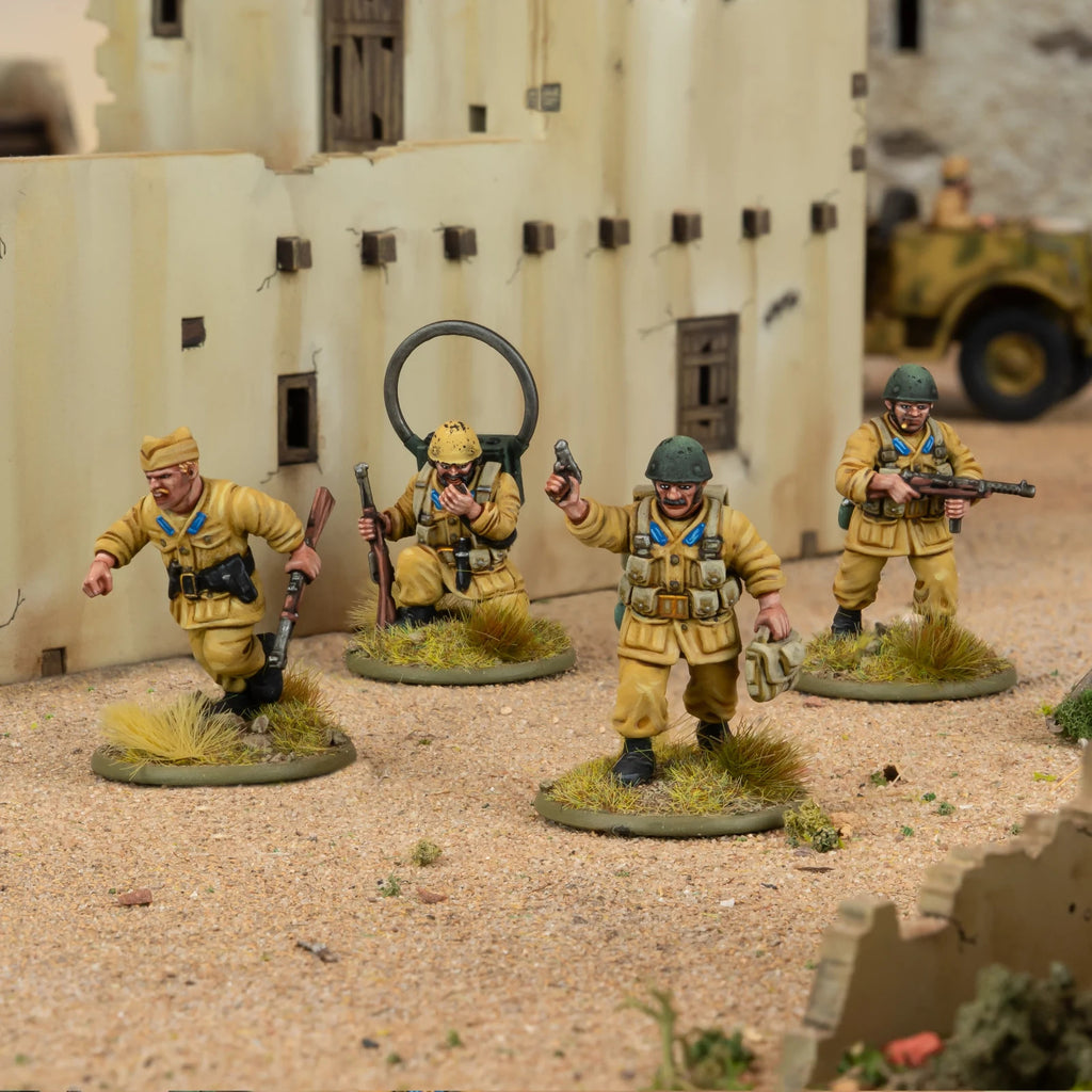 Warlord Games Bolt Action 1:56 Scale WWII Italian Paracadutisti HQ - 403205803