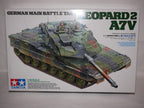 Tamiya 1:35 Military Miniature Series No.387 German Leopard 2 A7V Tank - 35387