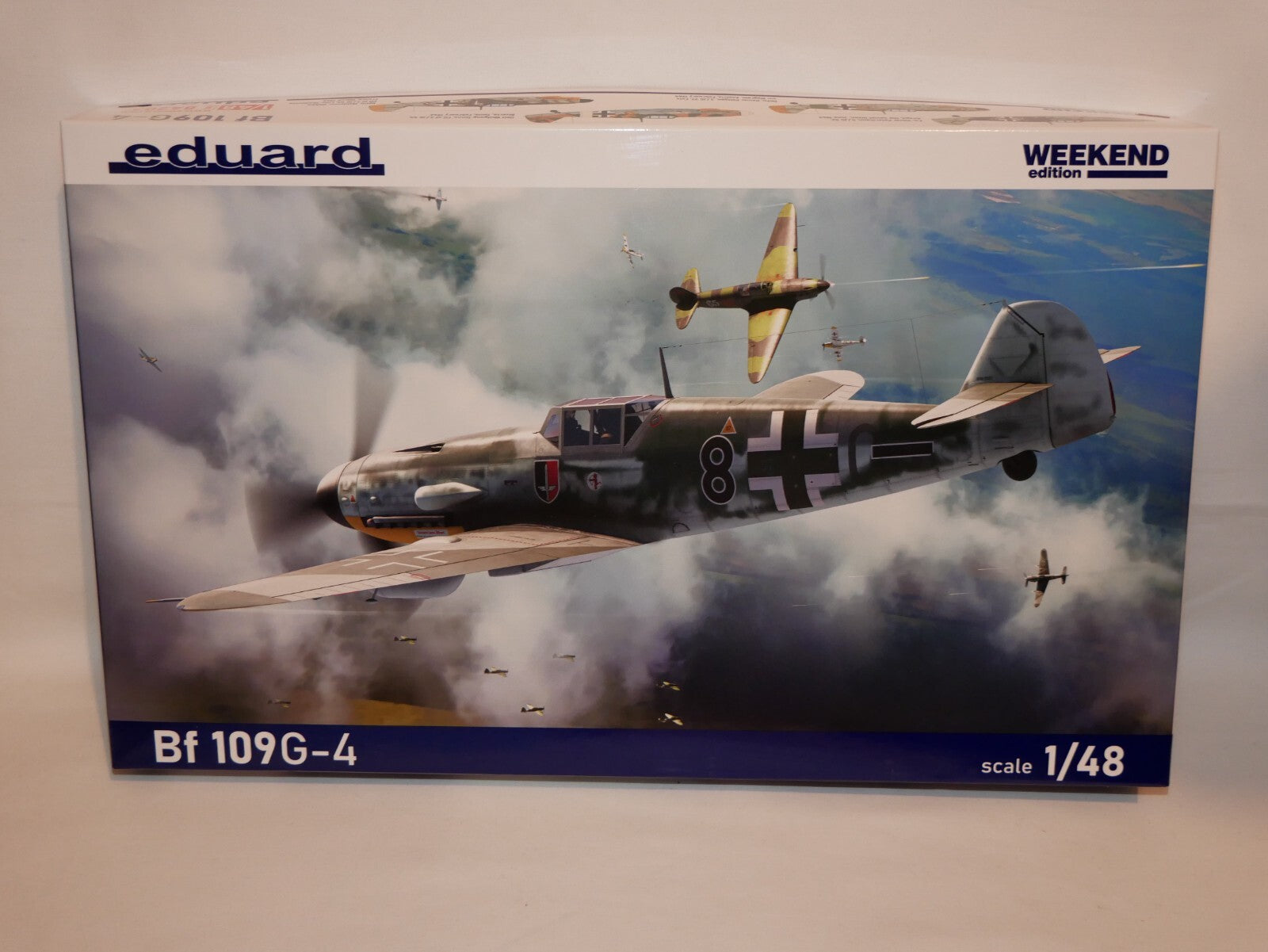Eduard 1:48 Scale WWII Messerschmitt Bf 109G-4 Weekend Edition Model Kit - 84203