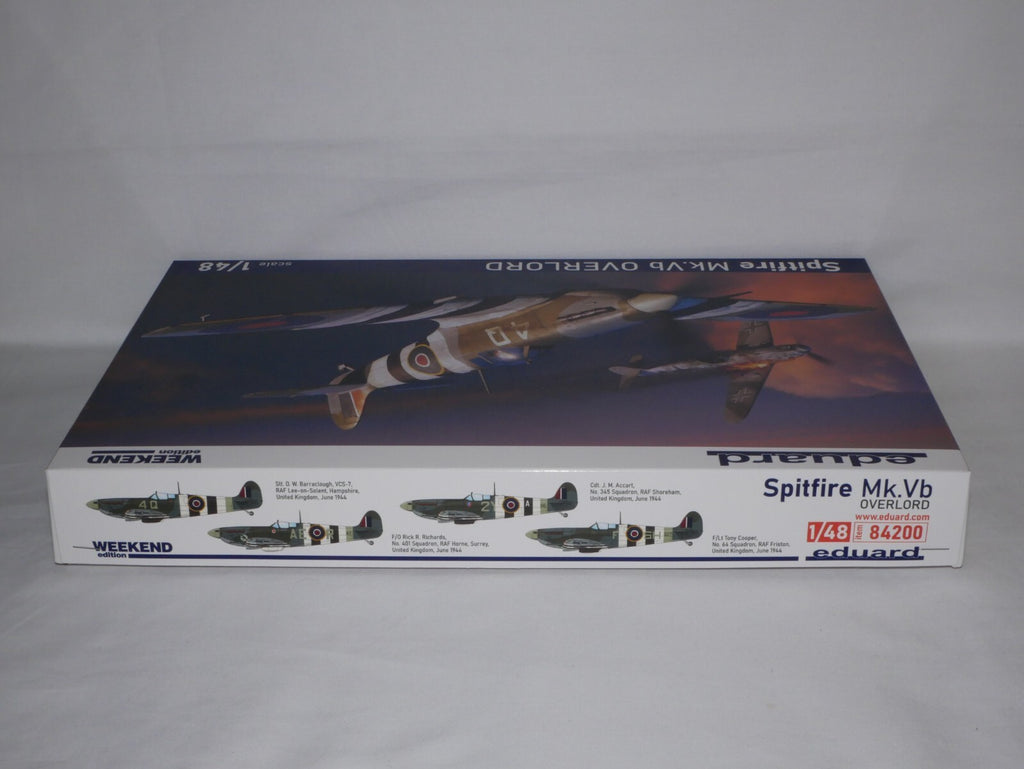 Eduard 1:48 Scale WWII Supermarine Spitfire Mk.Vb Overlord Weekend Edition 84200