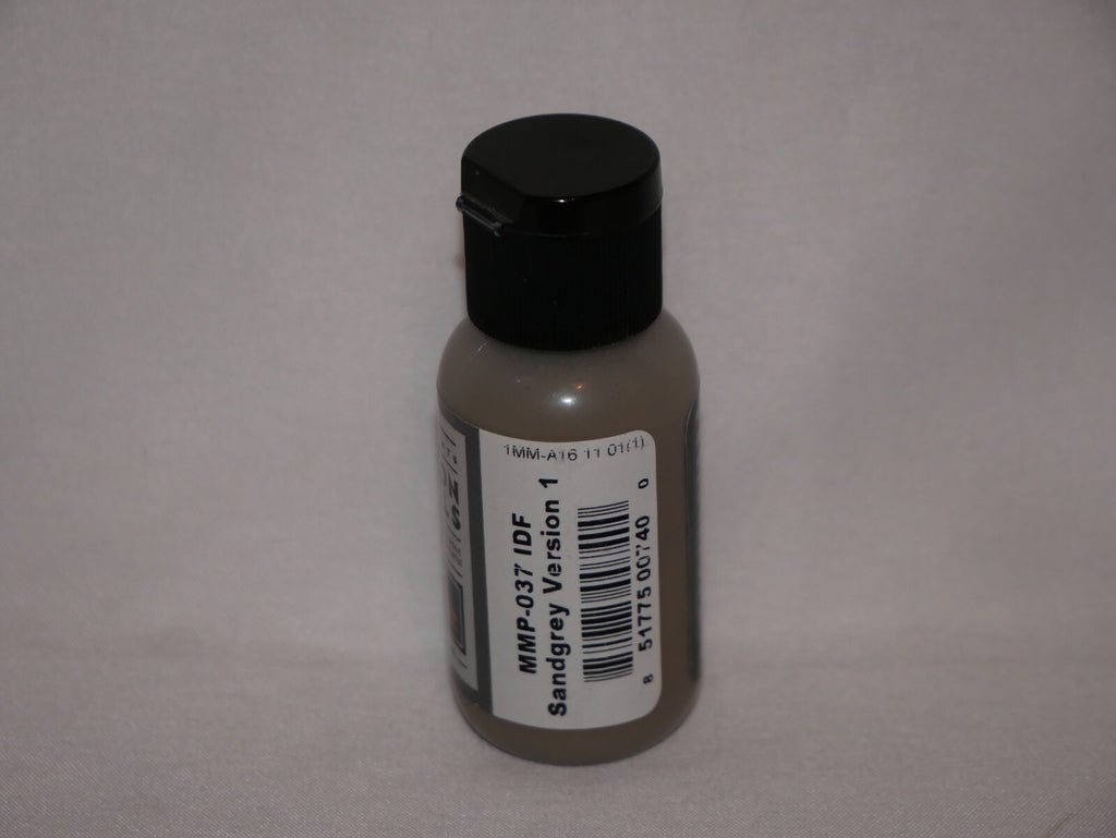 Mission Models Premium Hobby Paints IDF Sandgrey Version 1 30ml Bottle MMP - 037