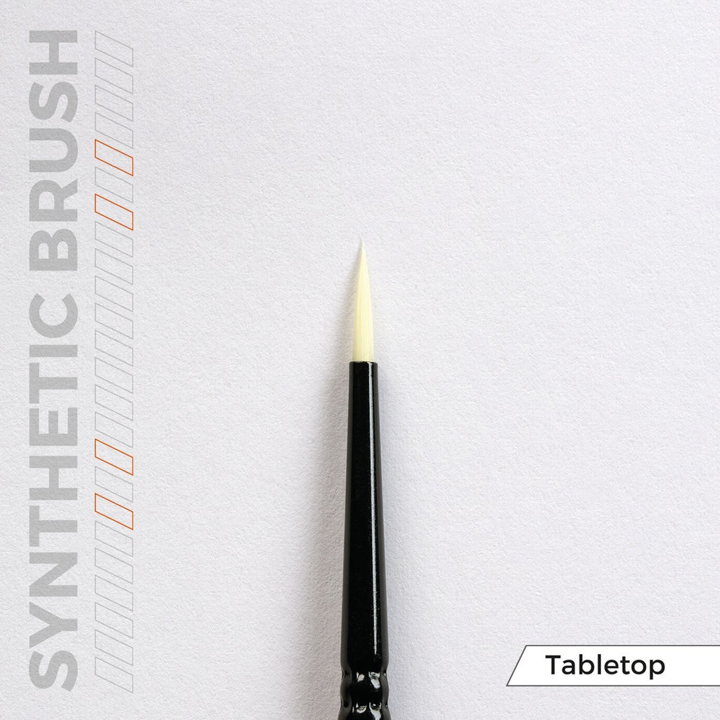 AK Interactive Tabletop Synthetic 3 Piece Miniature Painting Brush Set - AKB102