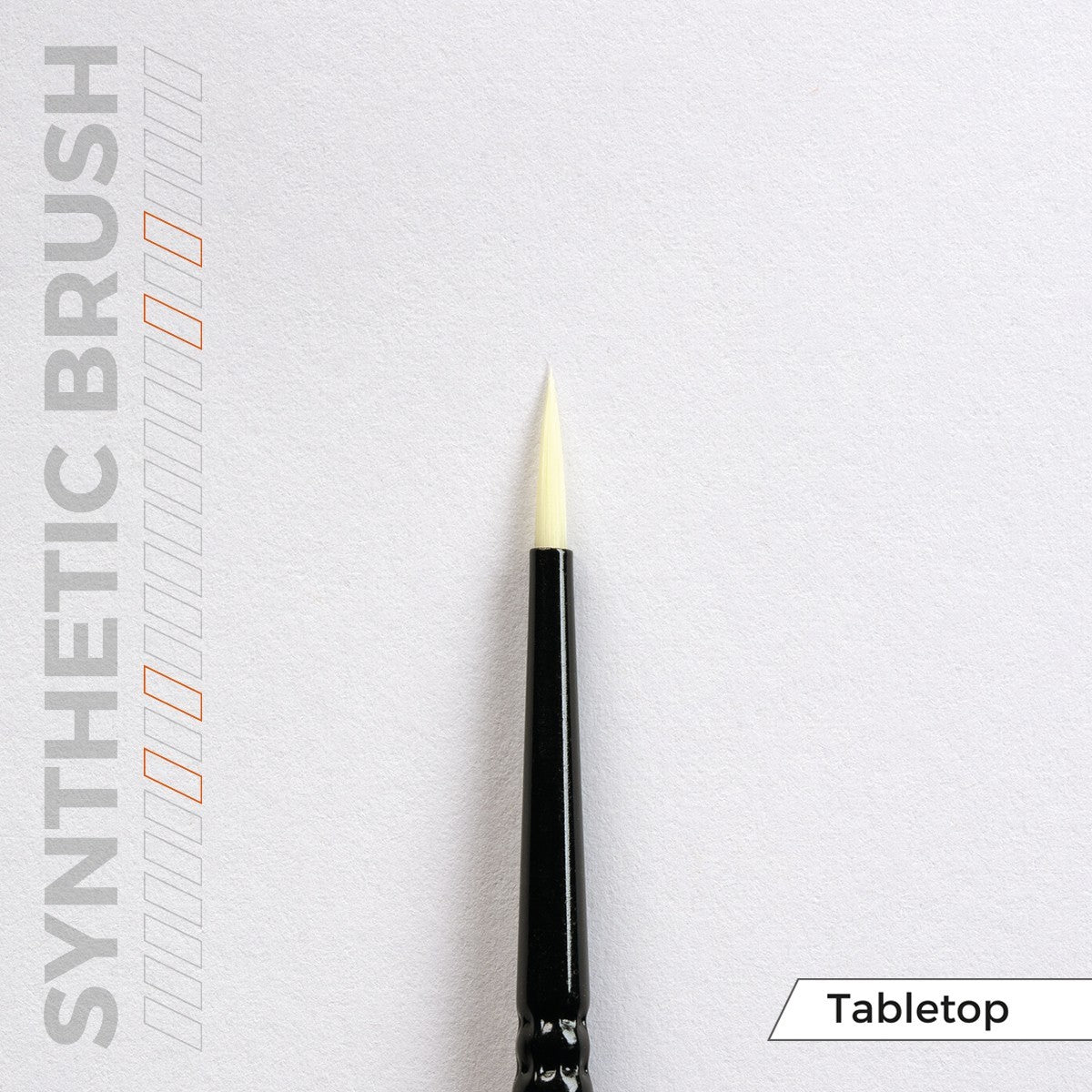 AK Interactive Tabletop Synthetic 3 Piece Miniature Painting Brush Set - AKB102