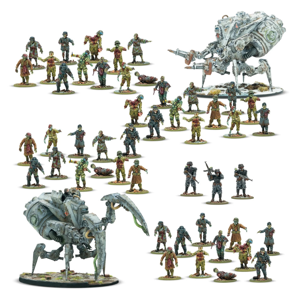 Warlord Games Konflikt 47 1:56 Scale Axis Totenrotte Starter Army Set - 452610009