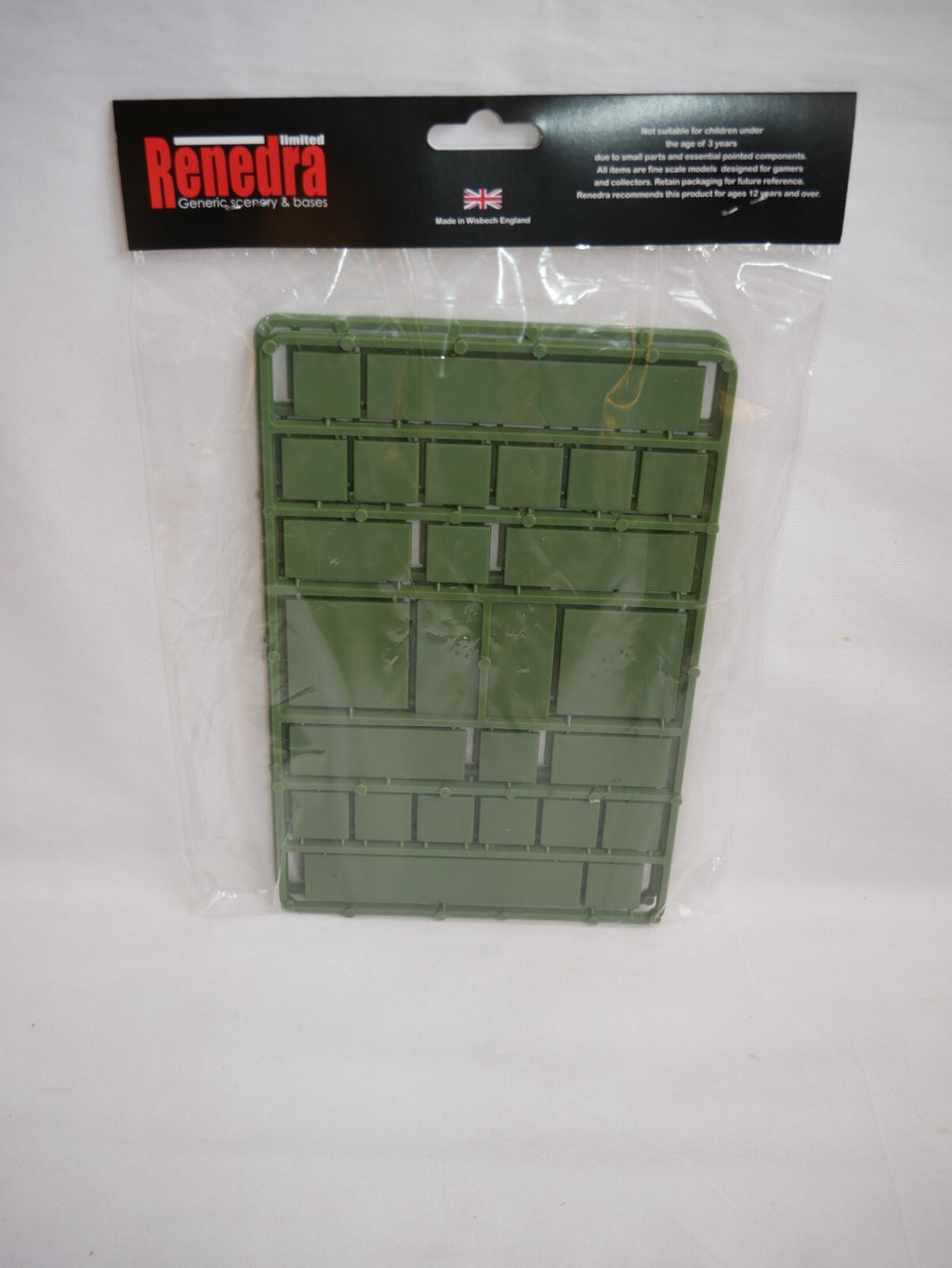 Renedra Ltd Generic Scenery & Bases Infantry Wargaming 20mm Mixed Bases - RNINF2