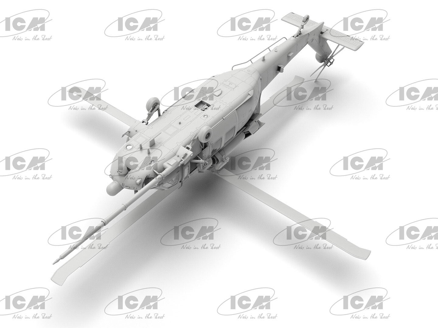 ICM 1:48 Scale Sikorsky MH-60L Black Hawk US Special Forces Helicopter - 48360