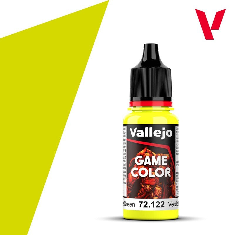 Vallejo Game Color Acrylic Range Bile Green 18ml/0.6 fl oz Dropper Bottle 72.122