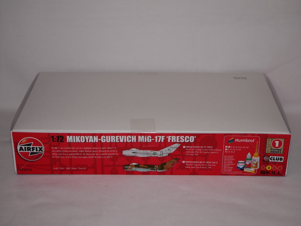 Airfix 1:72 Scale Mikoyan-Gurevich MiG-17F 'Frescio' Kit Skill Level 2 - A03091A