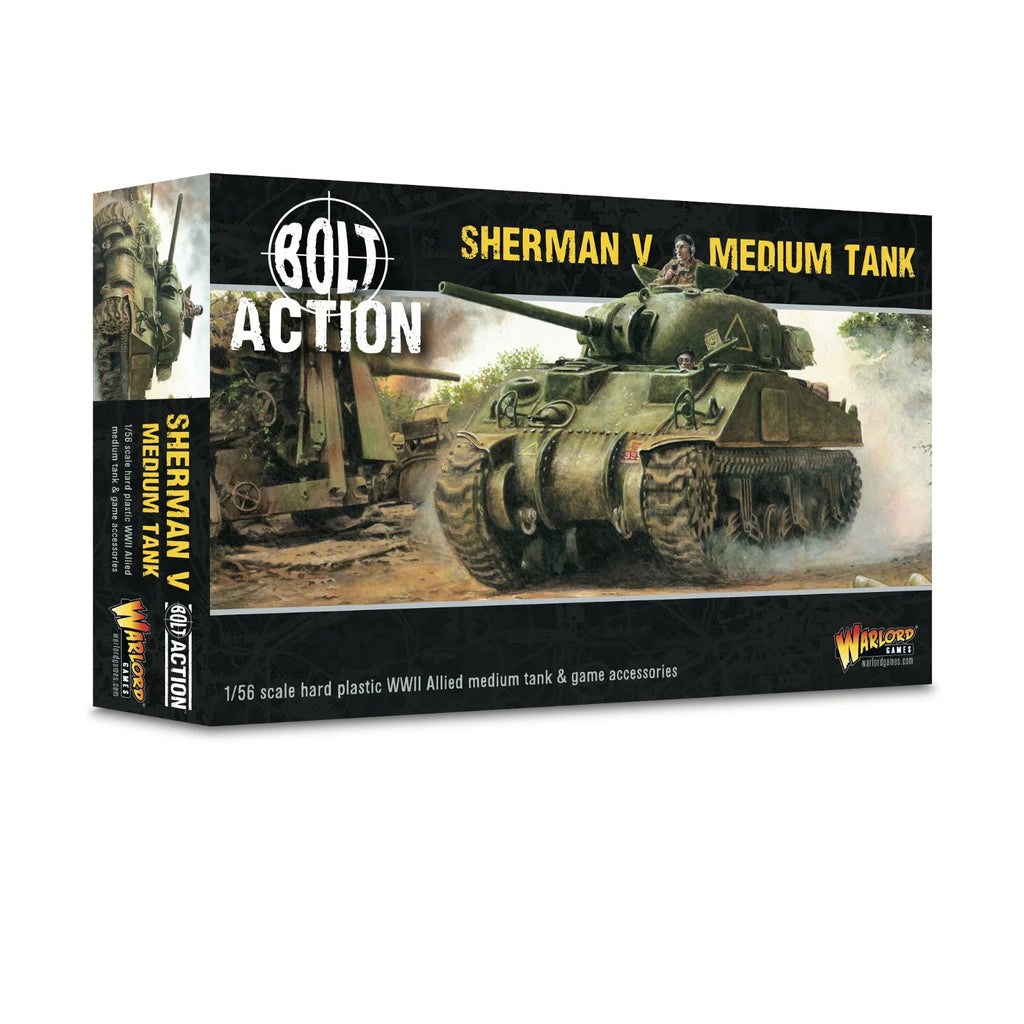 Warlord Games Bolt Action 1:56 WWII USA Sherman V (M4A4) Medium Tank - 402011004