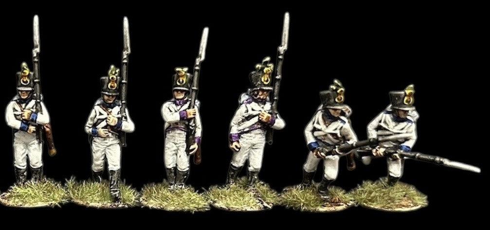 Hat Industrie 1:72 Scale Napoleonic Austrians Infantry (Advancing) Figures - 8164