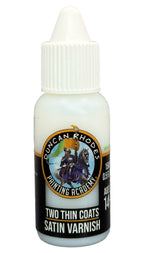 Duncan Rhodes Painting Academy Two Thin Coats Satin Varnish 15ml Bottle - 10510