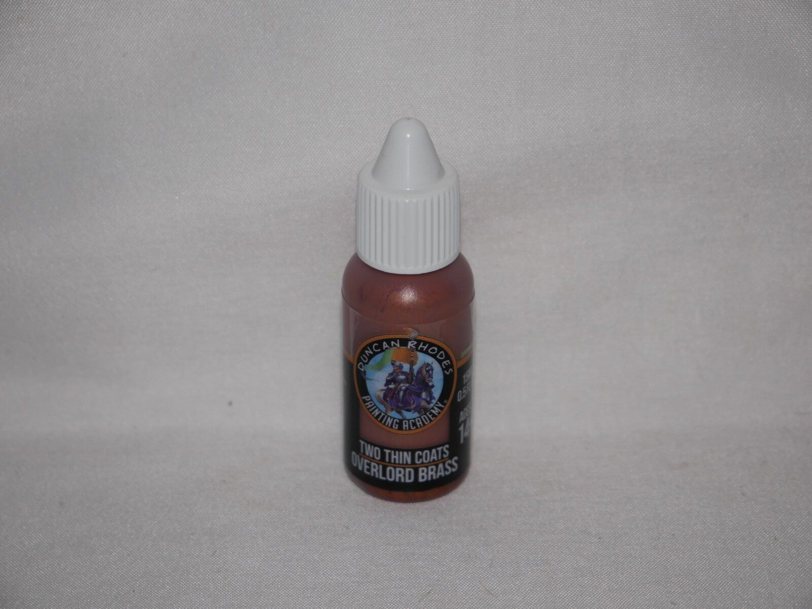 Duncan Rhodes Painting Academy 'Two Thin Coats' Overlord Brass 15ml Bottle 10109