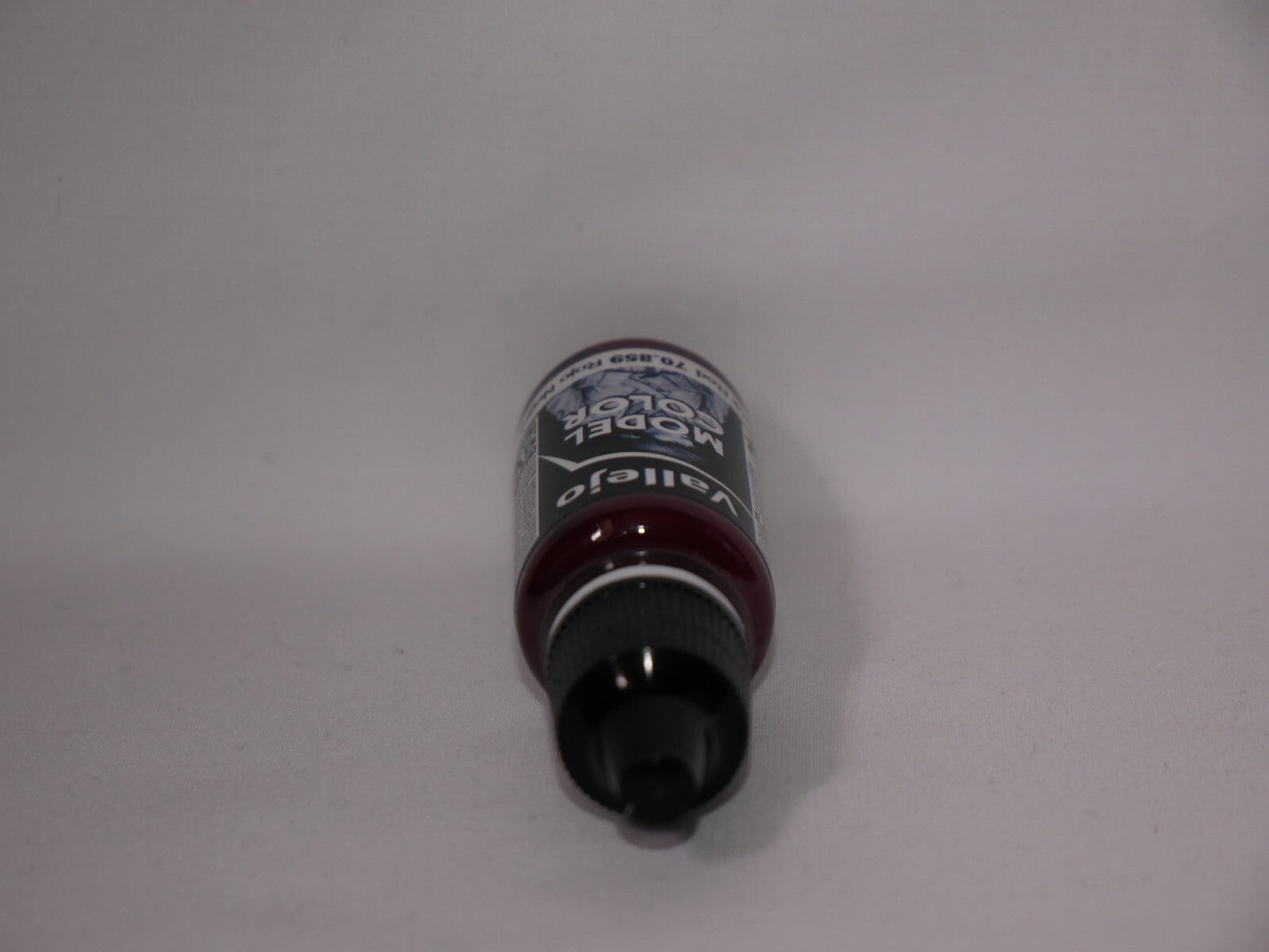 Vallejo Model Color Black Red Acrylic 18ml/0.60 fl oz Dropper Botlle - 70.859
