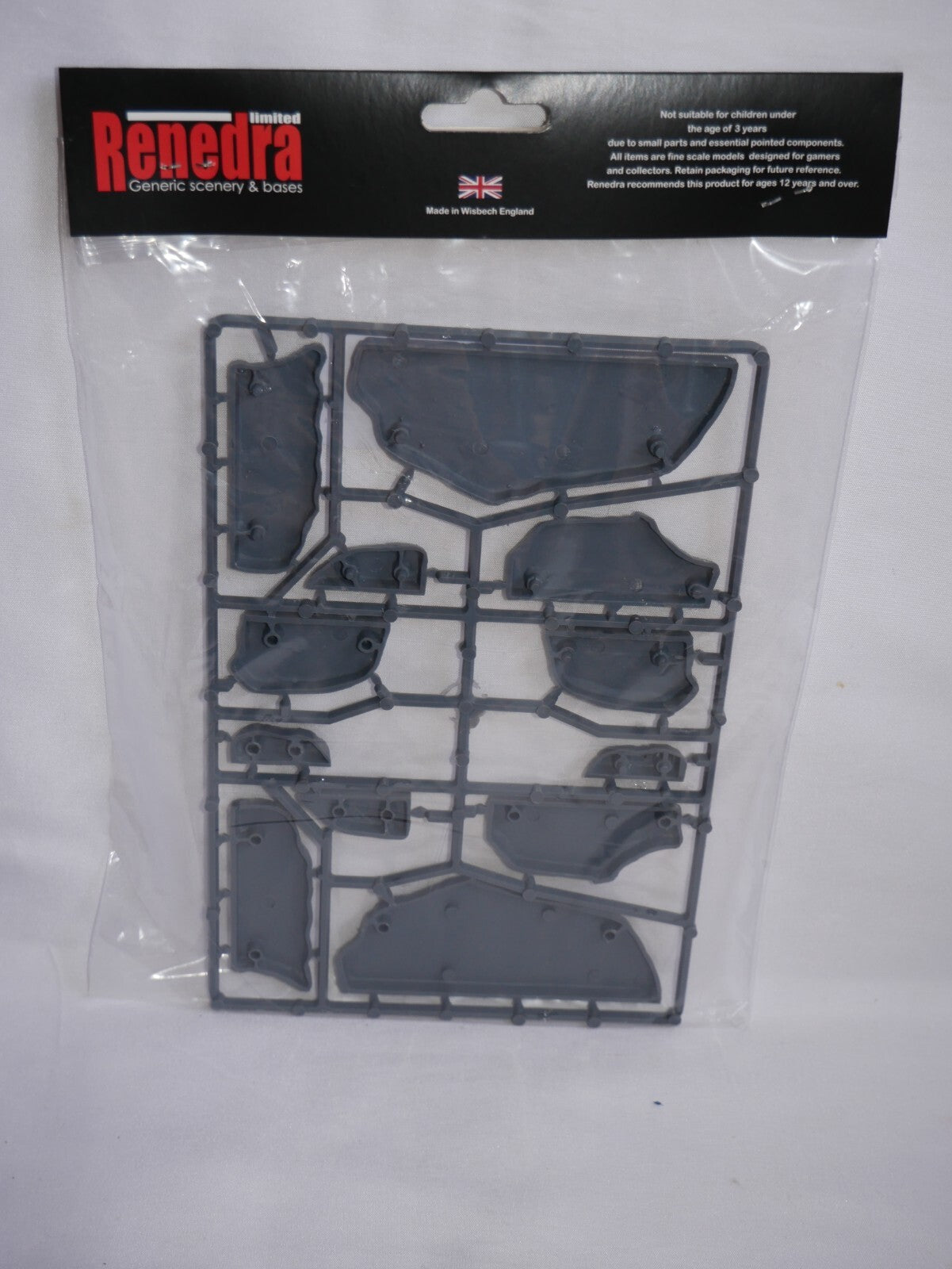Renedra Ltd Generic Scenery & Bases 28mm Wargaming Ruins Frame (C) REN-RUINS-C