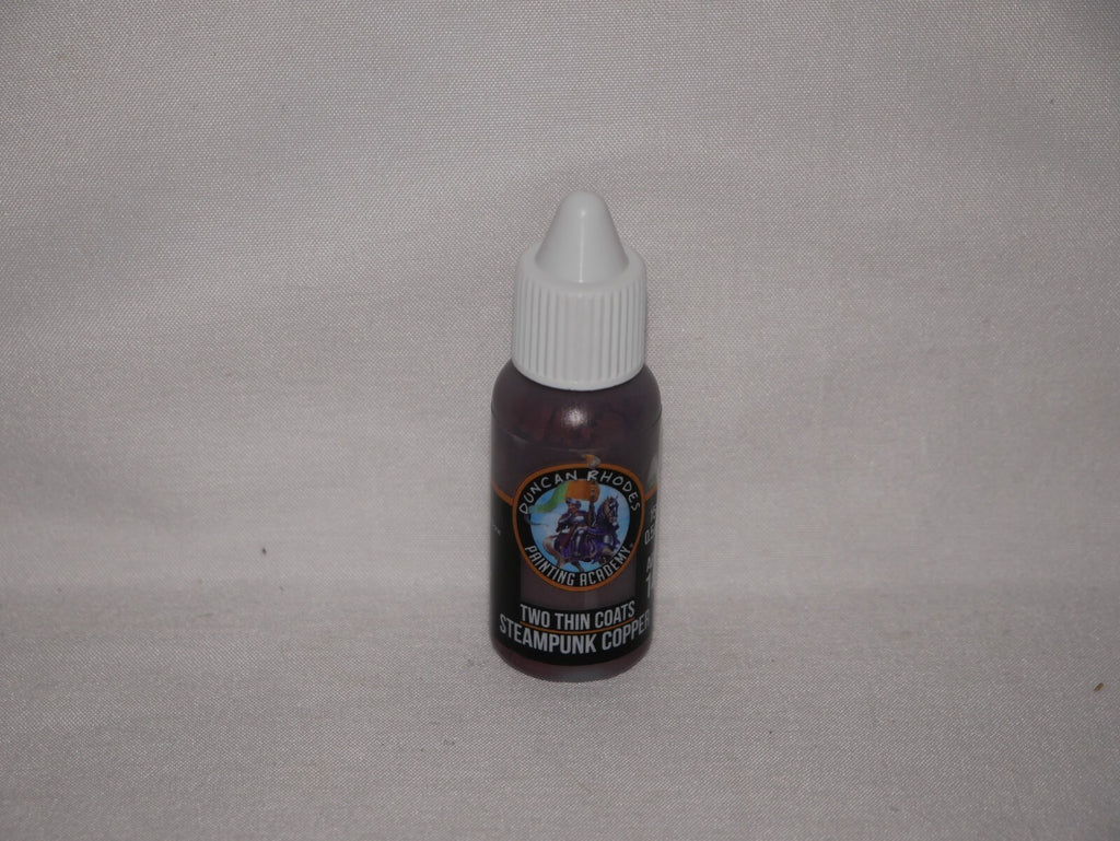 Duncan Rhodes Painting Academy Two Thin Coats Steampunk Copper 15ml Bottle 10108